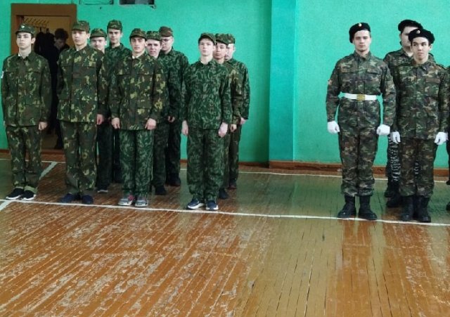 Смотр строя и песни 