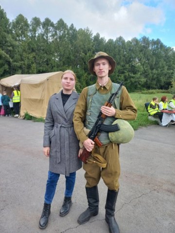 Военно-патриотическом фестиваль 