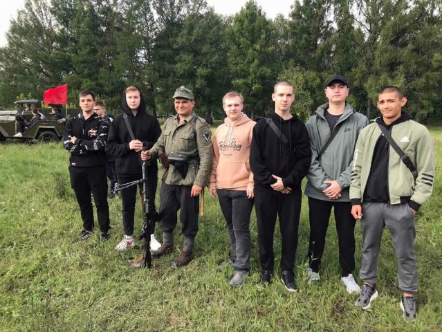 Военно-патриотическом фестиваль 