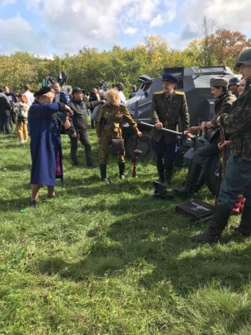 Военно-патриотическом фестиваль 