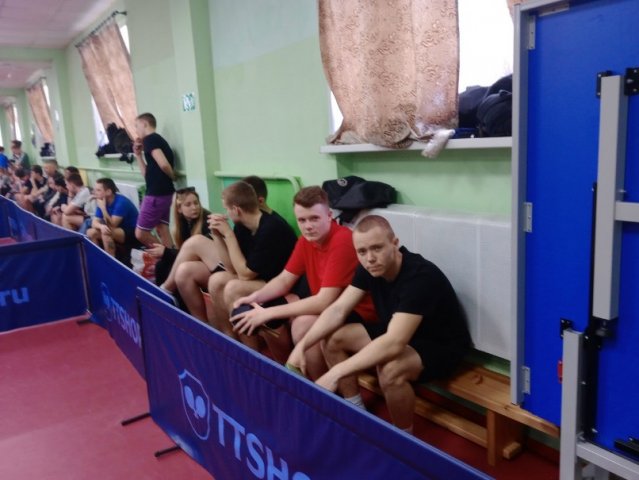 Соревнование по настольному теннису 