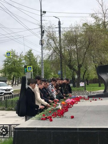 Празднование дня победы 