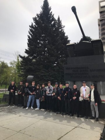 Празднование дня победы 