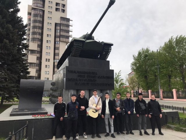 Празднование дня победы 