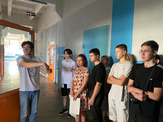 Экскурсия по техникуму 