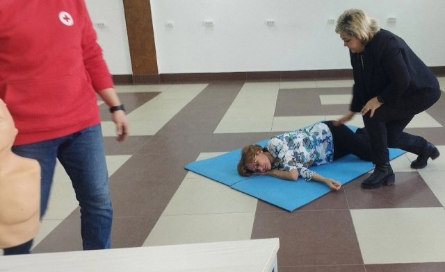 Преподавателей обучили навыкам оказания первой помощи 