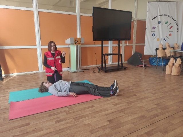 Преподавателей обучили навыкам оказания первой помощи 