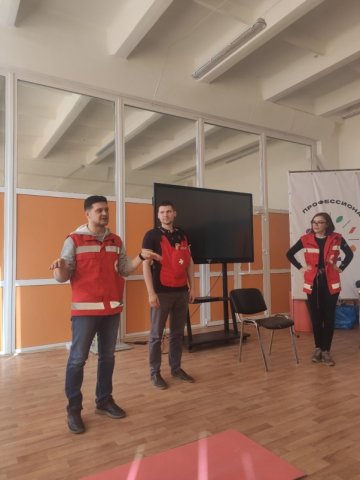 Преподавателей обучили навыкам оказания первой помощи 