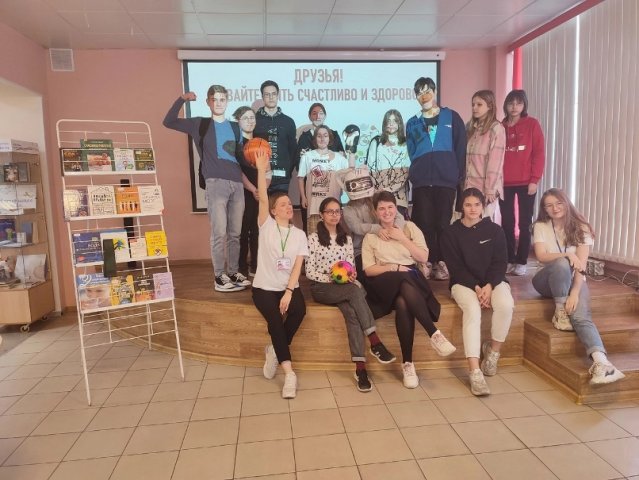 За ЗОЖ в библиотеки Пушкина 