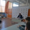 Встреча представителей студенческого сообщества Челябинского-механико-технологического техникума и директора техникума Андрея Николаевича Андрющенко 