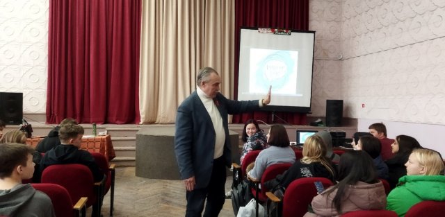 Встреча студентов с писателем и сценаристом В.А. Вафин 