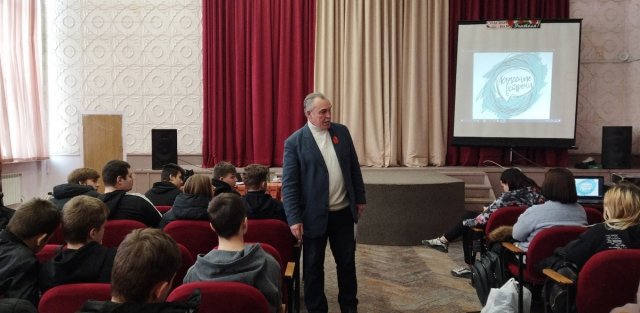 Встреча студентов с писателем и сценаристом В.А. Вафин 