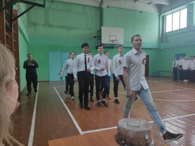 Смотр строя и песни 02.20