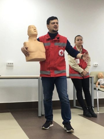 Занятие по оказанию первой медицинской помощи 