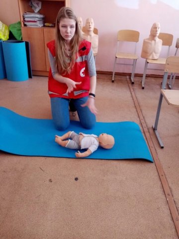Занятие по оказанию первой медицинской помощи 