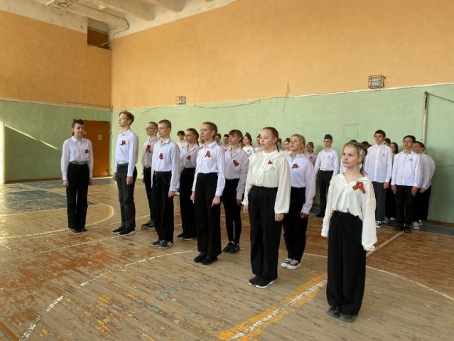 Смотр строя и песни 