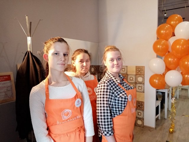 Открытие кафе #добродомик 