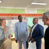 Посещение Усман Драме - президент частного университета Ахмеда Бабы и ректор Университета Сулейман Диалло 