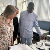 Посещение Усман Драме - президент частного университета Ахмеда Бабы и ректор Университета Сулейман Диалло 