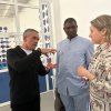 Посещение Усман Драме - президент частного университета Ахмеда Бабы и ректор Университета Сулейман Диалло 