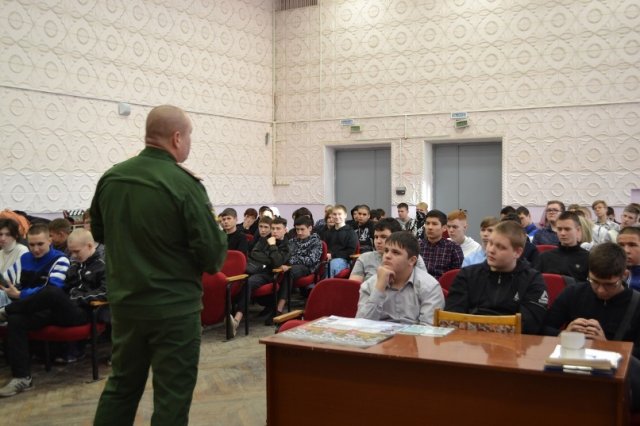 Встреча с подполковником артилерийской академии