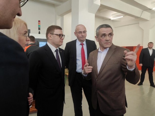 Посещение губернатором техникума