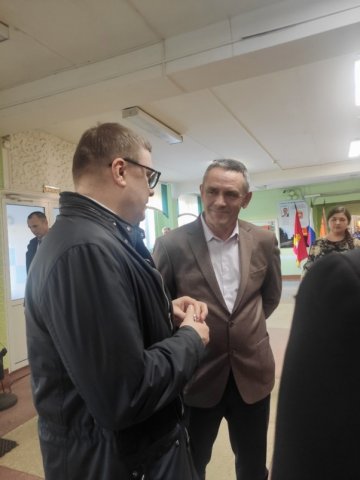 Посещение губернатором техникума