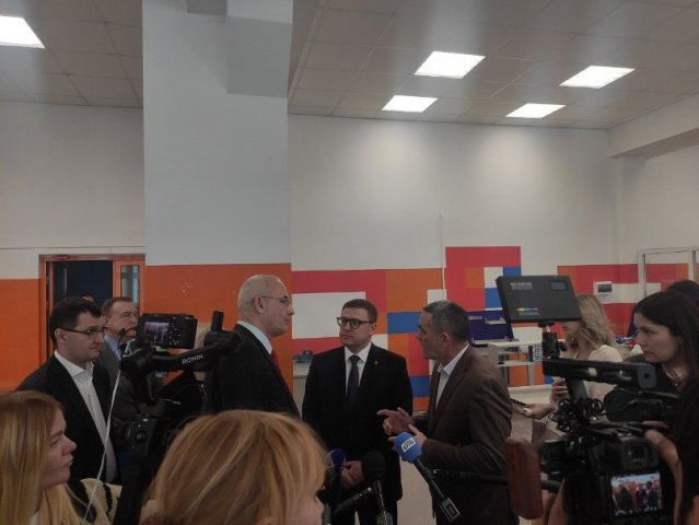 Посещение губернатором техникума