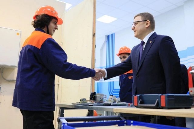 Посещение губернатором техникума