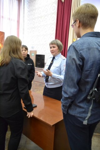 Беседа с инспектором ОПДН