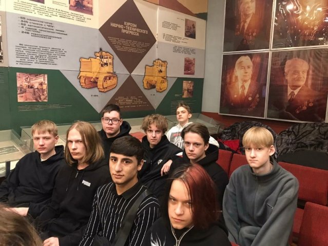 Посещение музея ЧТЗ 