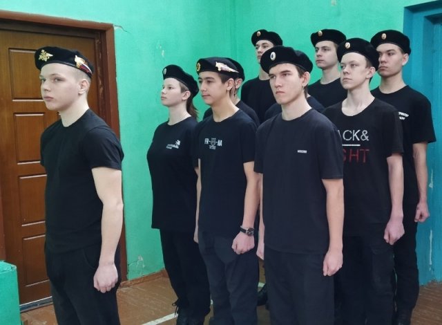 Смотр строя и песни 