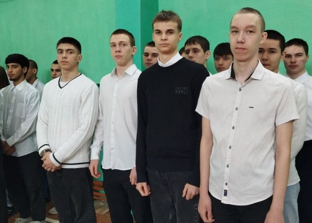 Смотр строя и песни 